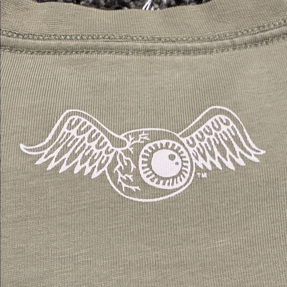 Von Dutch Sage Green Logo Tee - Picture 3 of 11